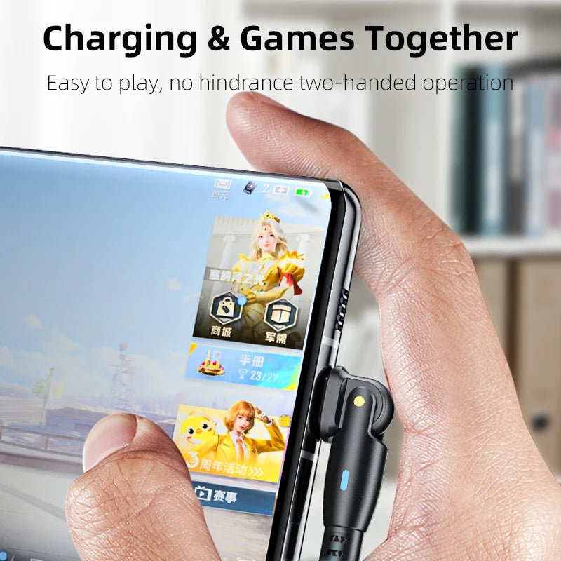 USB C Elbow Charging Cable — product view 4