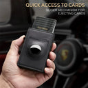 Slim Card Wallet for Men AirTag Tracking