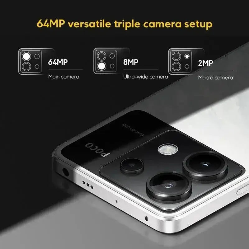 POCO X6 5G Smartphone With Snapdragon 7s And 64MP Camera