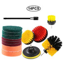 Electric Drill Brush Set: Professional Power Scrubber Kit