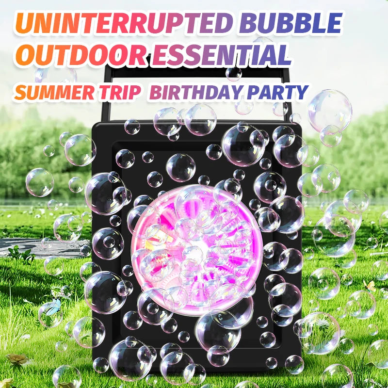 Automatic Handheld Bubble Blowing Machine