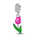 Charm Sterling Silver Bead Pendant