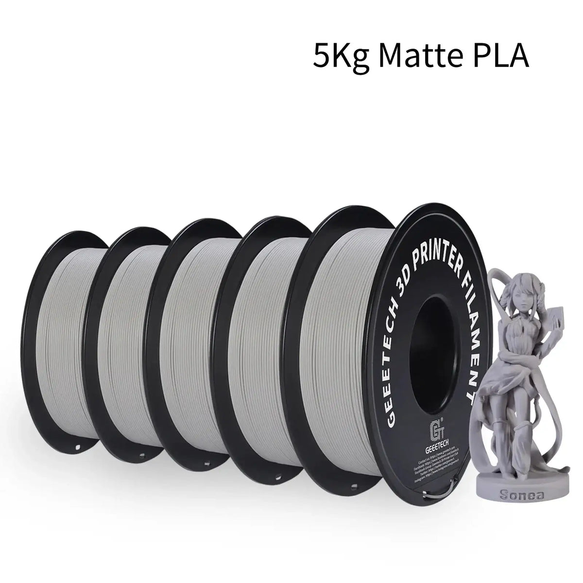 Geeetech Matte PLA - Frosted Finish — product view 13