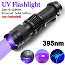 365Nm UV Flashlight - Zoomable Pet Stain Detector