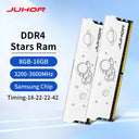 JUHOR DDR4 8GB 16GB 3200MHz 3600MHz XMP2.0 Gaming RAM