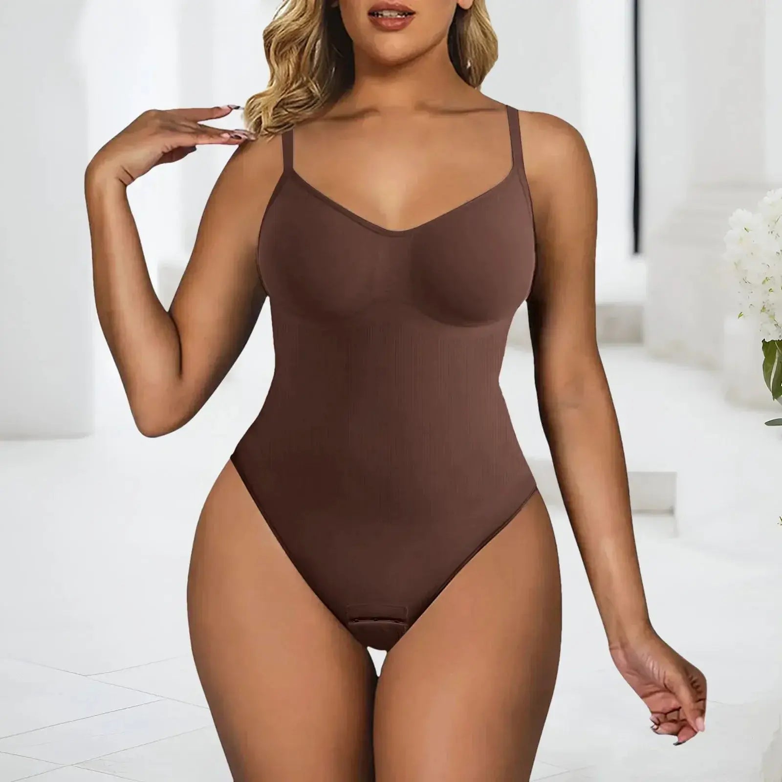 Seamless Shapewear Bodysuit Women Tummy Control Body Shaper