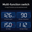 Speed and Temp Readout HUD for Drivers