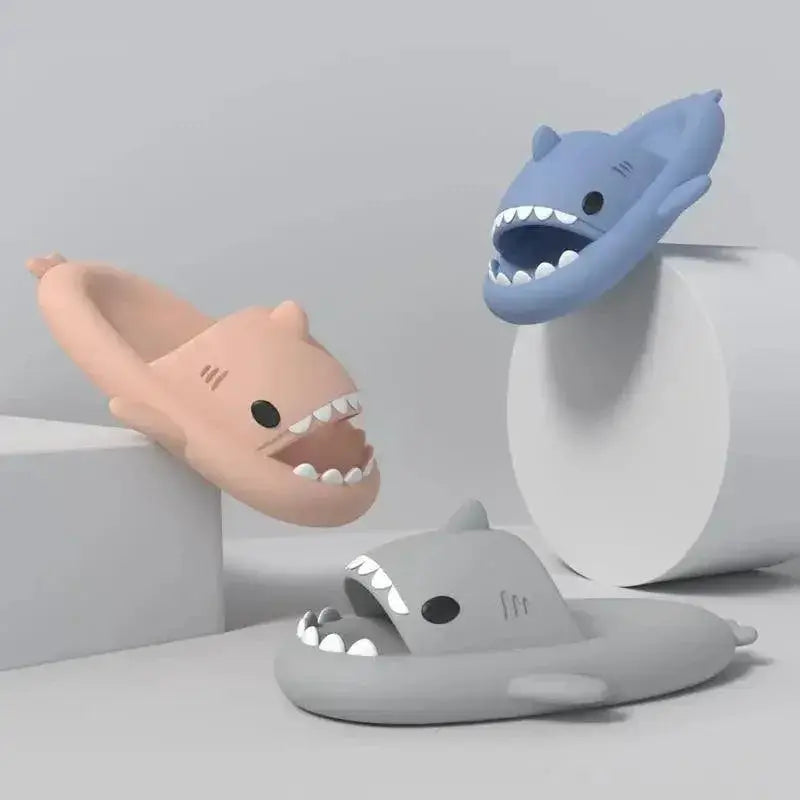 Shark Slippers Unisex Cute Unique Design Indoor Outdoor