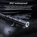 Dual Lens Industrial Endoscope Camera IPS Screen Waterproof Cable