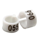 Birds Feet Ring Plastic Clip Rings for Avian Comfort 100pcs