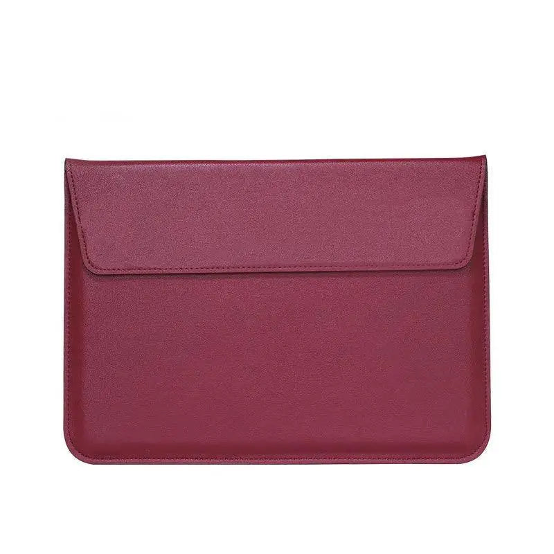 Premium Leather Laptop Sleeve PU Cover For MacBook Huawei