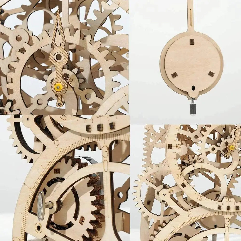 Robotime 3D Wooden Puzzle Laser Cutting Model Kit Gift