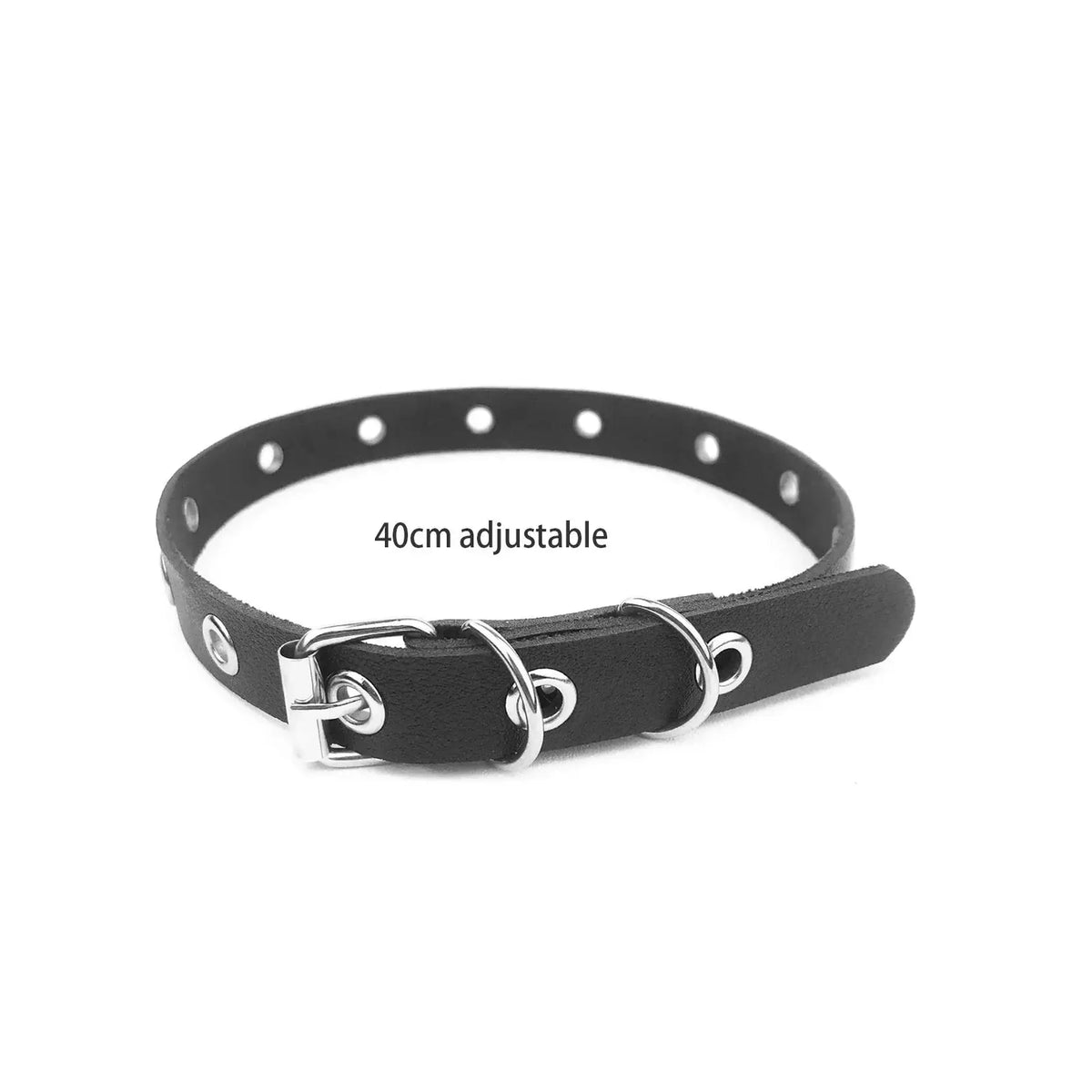 Gothic Heart Choker - Unisex Comfort — product view 10