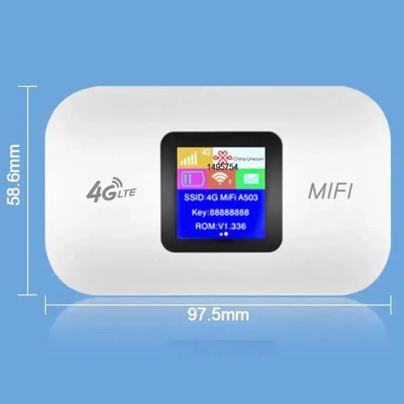 High Speed Portable Wireless Router With Long Battery Life