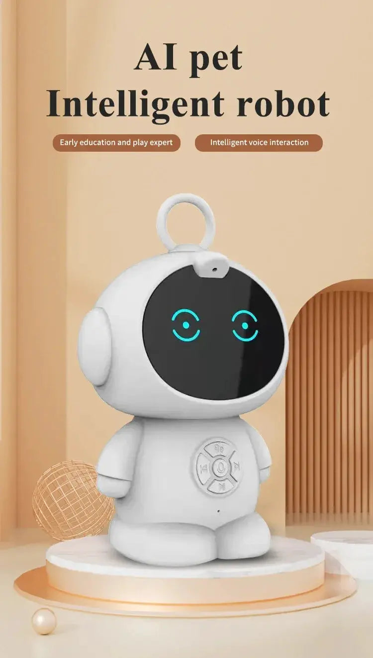 Smart AI Turkish Language Robot Kids WiFi Learning Toy With Speech Recognition