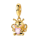 Gold Series Charm Bead Sterling