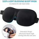 3D Sleep Mask - Ultimate Memory Foam Blackout