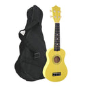 21 Inch Wood Ukulele 4 Strings For Kids Gift Multi Color