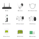 Sannce 6PC 5MP Wifi Cam NVR Kit