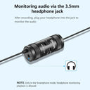 Lavalier Mic for Mobile Vloggers Clarity