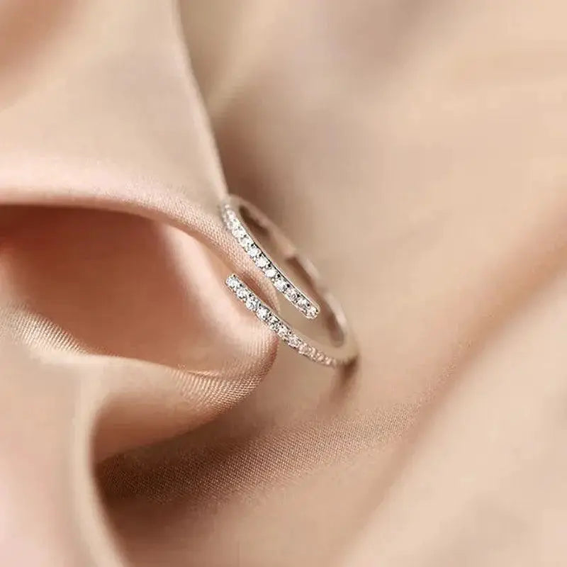 Mood Tracking Ring for Couples Zircon — product view 19