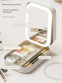 Carrying Travel Led Office Storage Smart Mirror Compact