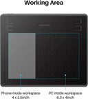 Huion Hs64 Digital Drawing Tablet