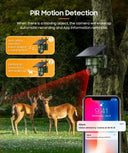 Outdoor PTZ Camera for Homes 4MP Clarity