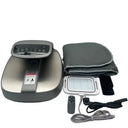Wentun 1.0 Foot Spa 2-in-1 Foot Massage with Red Blue Light Display Stainless Steel Material Tera Hz IMD Screen for Elderly