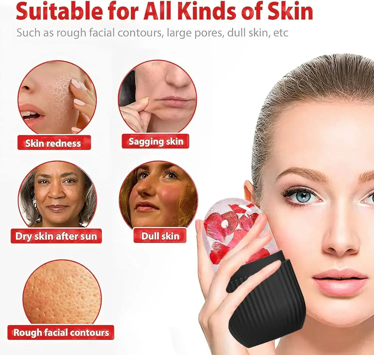 Cooling Face Roller for Pore Shrinking — product view 18