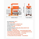 Hvac Vacuum Pump And Gauge Set