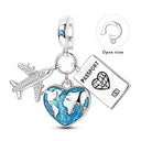 Sterling Silver Charm Pendant Bead