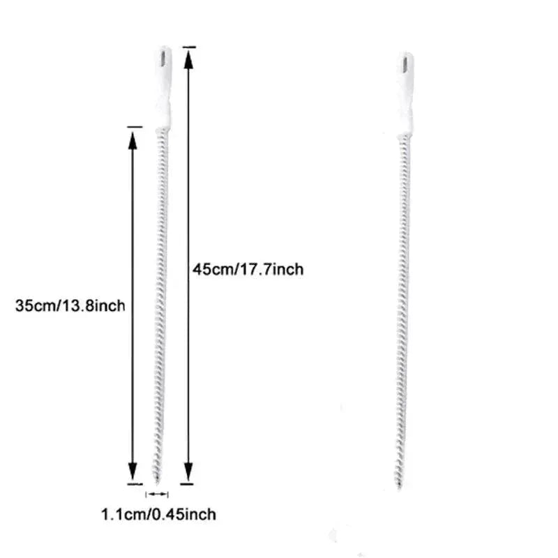 Stainless Steel Drain Pipe Cleaner For Easy Clog Removal