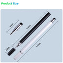 2 In1 Stylus Pen For Ipad iPhone Samsung Android Tablet
