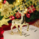 Festive Resin Deer Centerpiece for Home