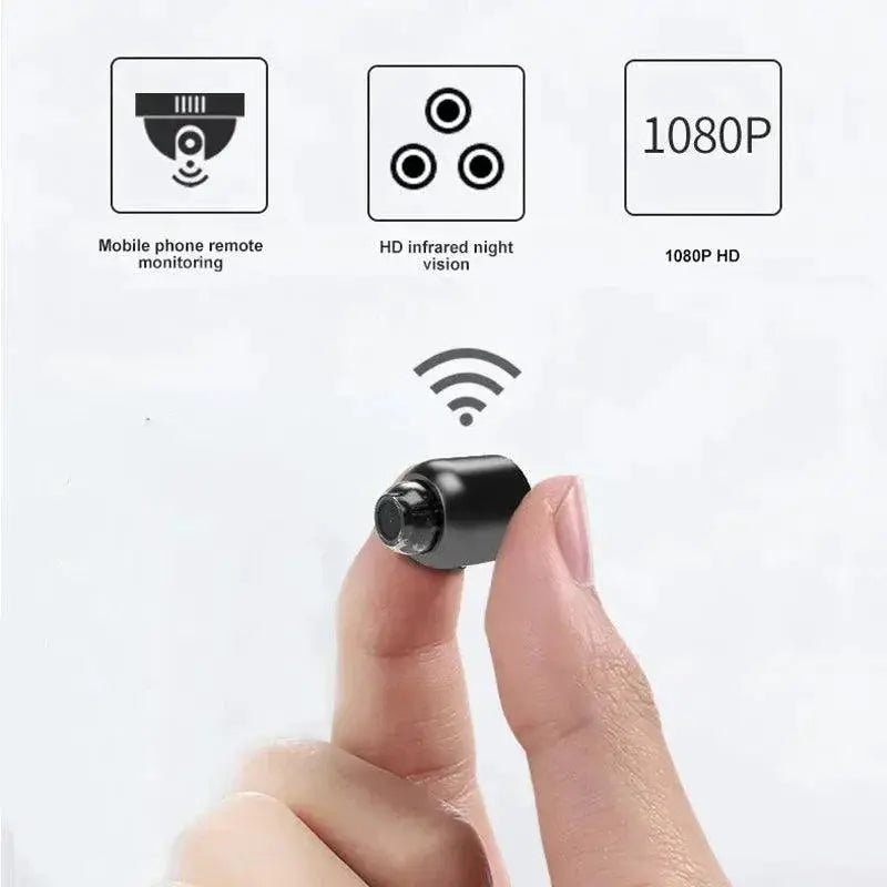 Mini WiFi Baby Monitor Secure Indoor Surveillance Camera