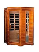 Corner Infrared Sauna: for Two Eco Friendly Dynamic Spa