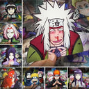NARUTO Anime 3D Motion Lenticular Waterproof Stickers Set