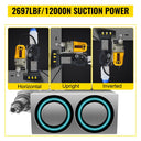 VEVOR 1100W Magnetic Drill Press 7/12 Bits 40mm Machine