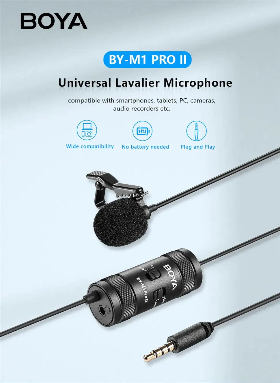 Lavalier Mic for Mobile Vloggers Clarity — product view 11