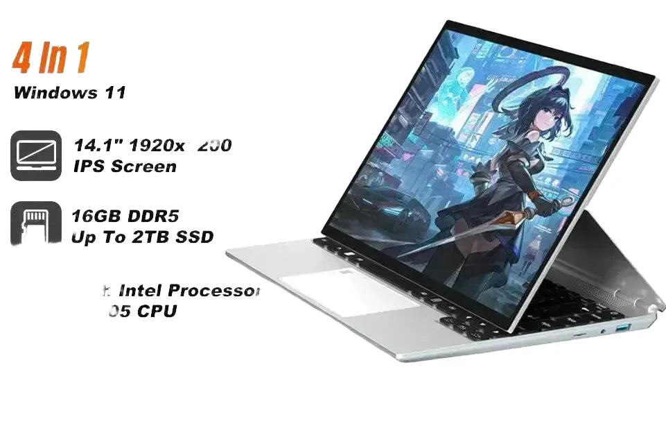 Crelander Touchscreen Laptop For Students — product view 1