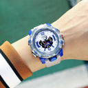 SMAEL LED Sports Watch Dual Time Display Water Resistant