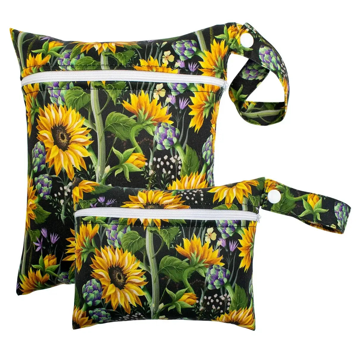 Two Piece Wet Bag Waterproof Yoga Bag With Zipper Pocket Set