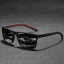 Unisex Vintage Square Polarized Sunglasses UV400 Protection
