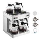 Commercial Drip Coffee Maker, Cups Coffee-Maker Carafes