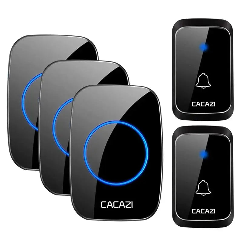 CACAZI Wireless Doorbell Range Chimes Waterproof — product view 10