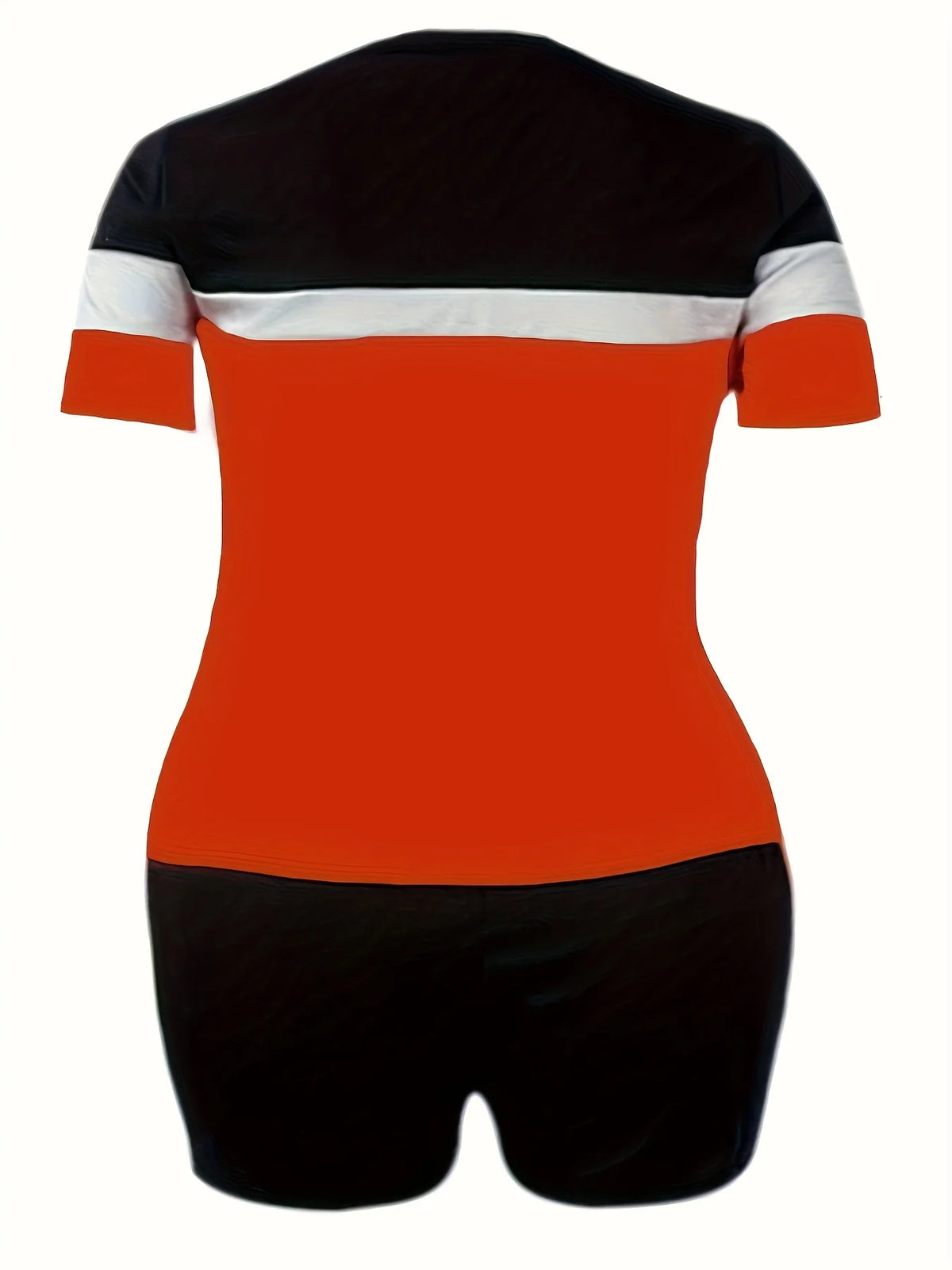 Plus Size Pocket Outfit Set