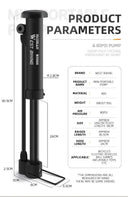 Effortless Bike Pump for MTB Riders