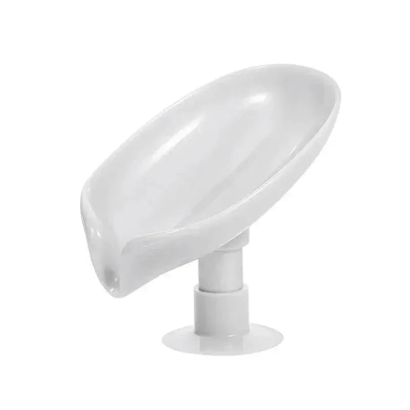 Leaf Design Soap Holder With Drainage Bathroom Accessory