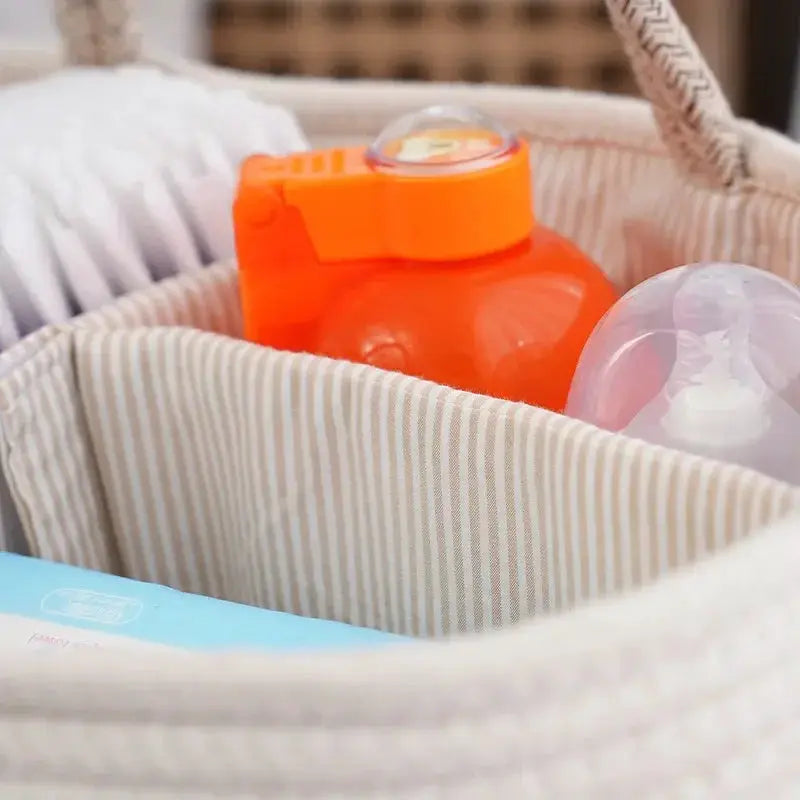 Multi Functional Travel Portable Mommy Bag Cotton Rope